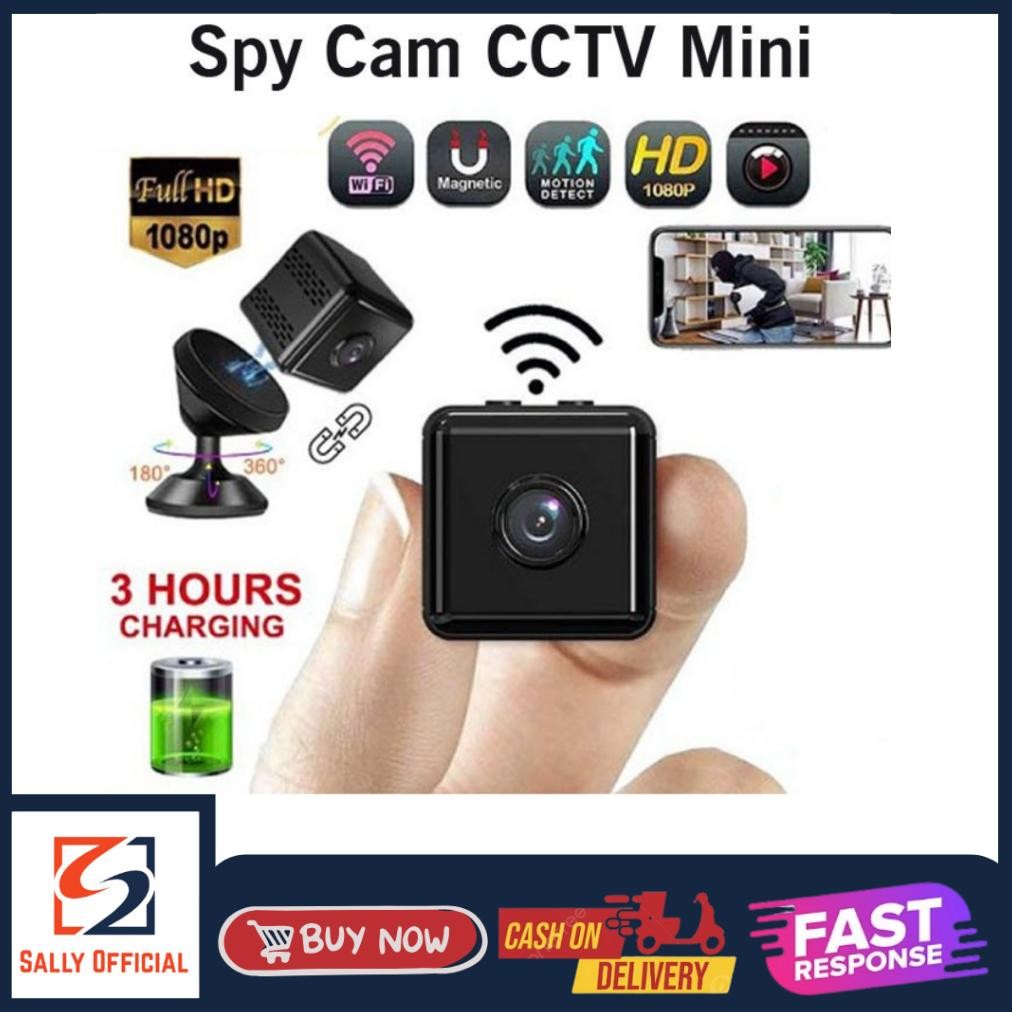 NEW SPY Cam CCTV X2 Mini 1080P Kamera CCTV Indoor WIFI [terbaik][terlaris]