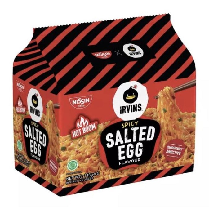 

Nissin Irvins Noodle Salted Egg Original Spicy 5Sx113G Kualitas Terbaik Harga Termurah