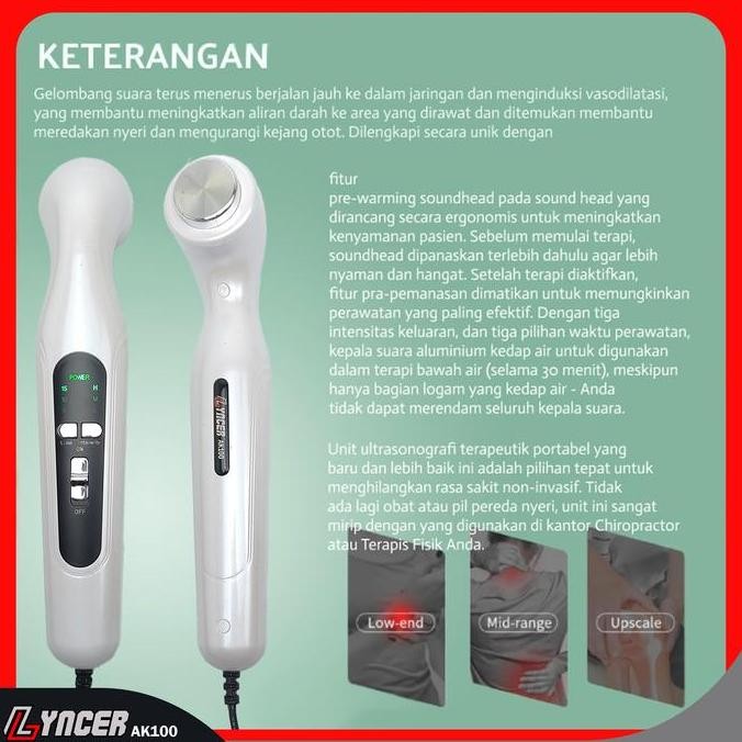 BEST Ultrasound Therapy Pain Relief Machine 1Mhz Portable Fisioterapi