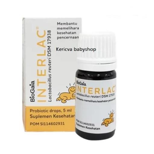 Terlaris  Interlac Oil Drop/Vitamin Suplemen Bayi