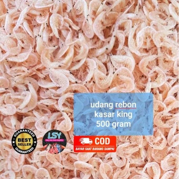 

Ikan Asin Udang Rebon Kasar Super/Hepi Kasar 500Gr