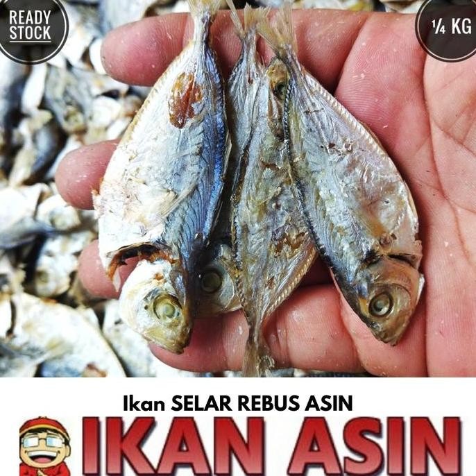 

Ikan Asin Selar Rebus 250 Gr