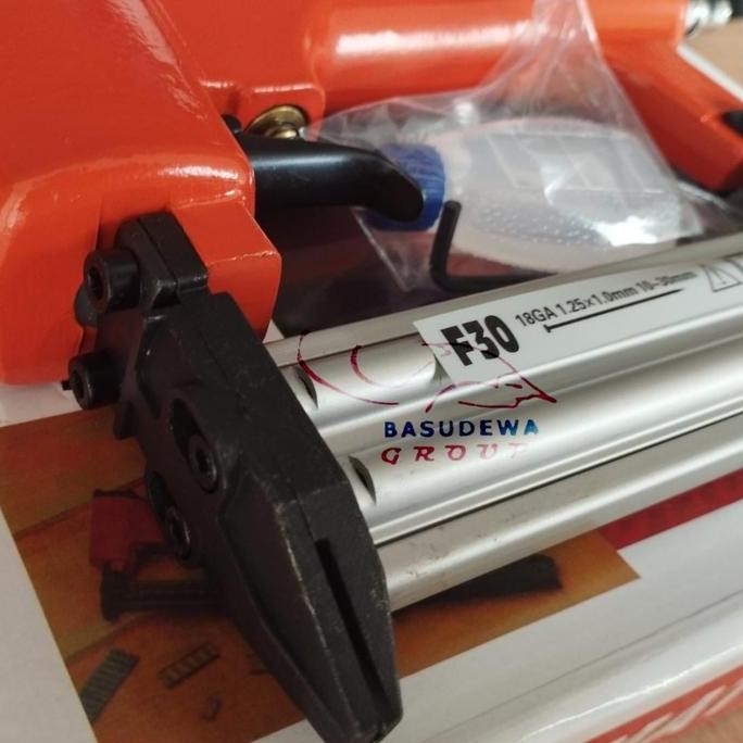 

Jaw Air Nailer Gun F30 / Mesin Paku Staples Tembak F 30 Jaw