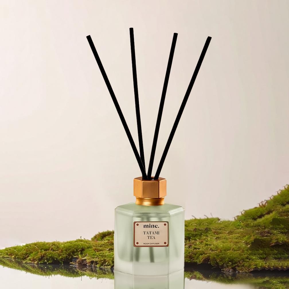 TERLARIS Mine. Perfumery | Mine Dot | Tatami Tea - 100ml Home Diffuser Siap kirim