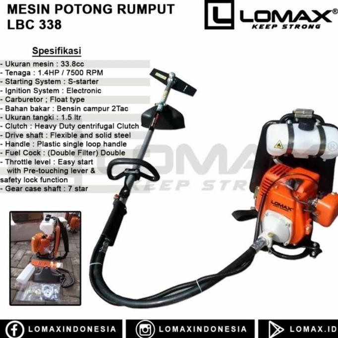 Mesin Potong Rumput 2 Tak Tiger Tg 328