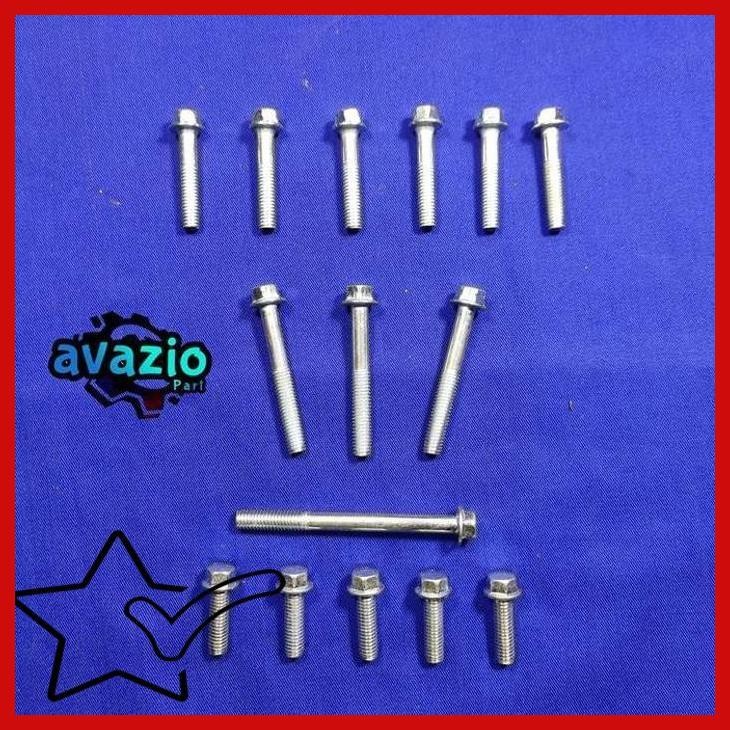 [BLR] BAUT BLOK CVT BAUT COVER BLOK CVT BOLT CVT PCX 150 160 ADV 150 1SET