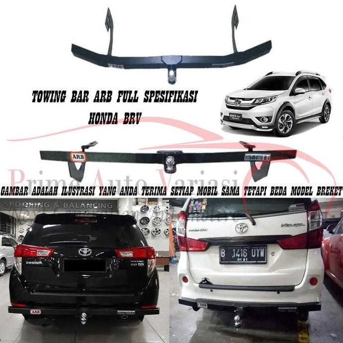 TOWING BAR ARB BESI BUMPER BELAKANG TOWING BAR ARB - HONDA BRV
