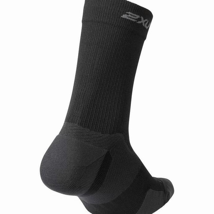 2Xu Unisex Vectr Cushion Crew Socks/Blk/Ttm/ Original