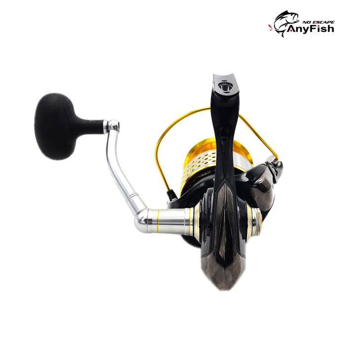 Anyfish Stealth 10000 Full Metal Alat Pancing Pancingan Kerekan Ikan #Gratisongkir