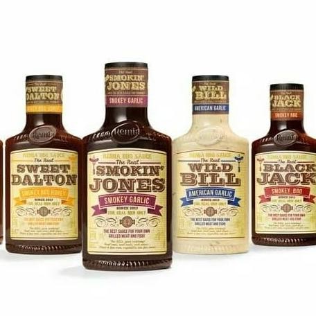 

Remia Barbeque Sauce The Real Wil Bill American Garlic 450ml Saus BBQ MS02