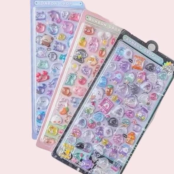 

Bonbon Drop Seal 3D Stierskristal Stiker