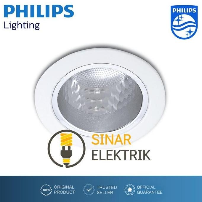 Downlight Philips 4 Inch Putih 66664 Recessed 4 Inci White Grosir