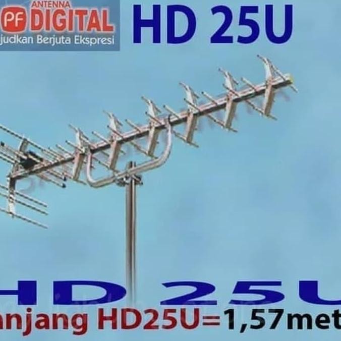 Antena TV Digital / Analog PF HDU 25 Very High Gain Antena HDU25
