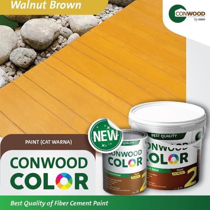 NEW Conwood Color Walnut / Cat warna Conwood