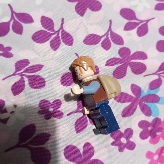 

Terjangkau Lego Owen Grady Backpack Jw044 Jurassic World 75298 Blue'S Helicopter