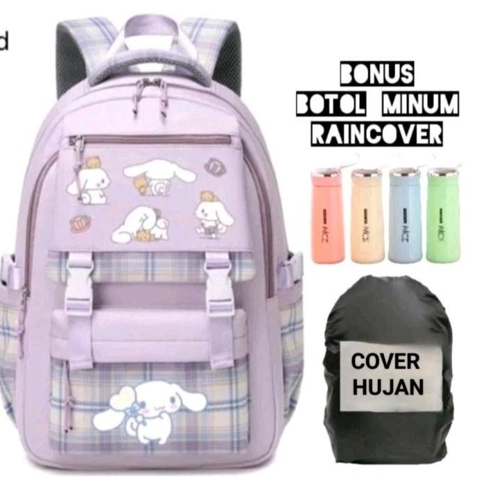 

Terjangkau Tas Sekolah Anak Sd Smp Sma Ransel Bonus Botol Minum Dan Sarung Hujan Fashion