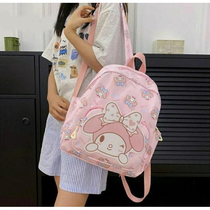 

Spesial Tas Ransel Sekolah Anak Perempuan Paud Tk Kuromi Gratis Alat Tulis Terbaru Premium Cod