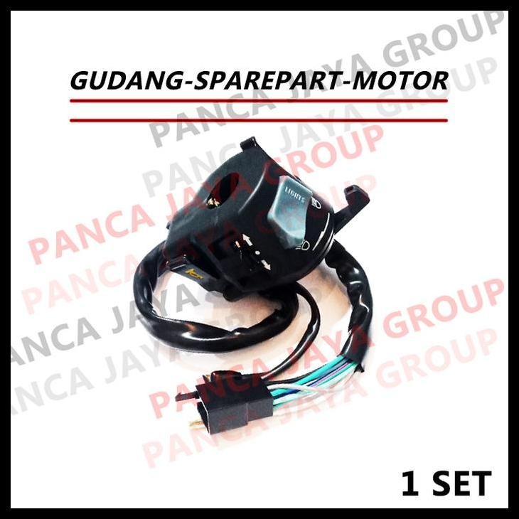 BEST DEAL SAKLAR LAMPU KIRI DIM KLAKSON SEN TVS APACHE RTR 160 180 TVS MAX-125