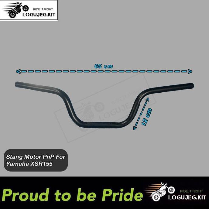 TERBARU - Stang Motor PNP Yamaha XSR155 , XSR 155 / Motor Custom Anti Pegal