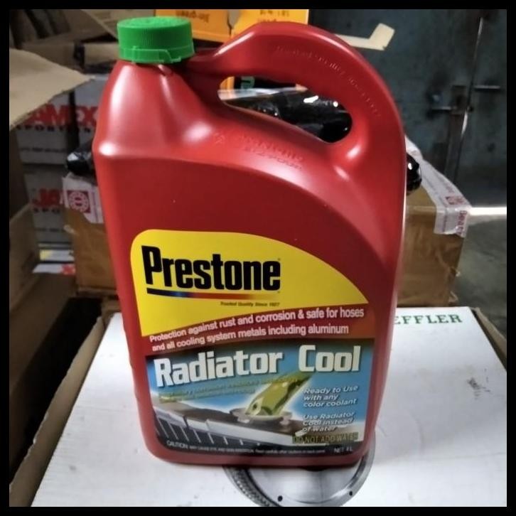 TERMURAH CAIRAN RADIATOR COOLANT PRESTONE 4 LITER 