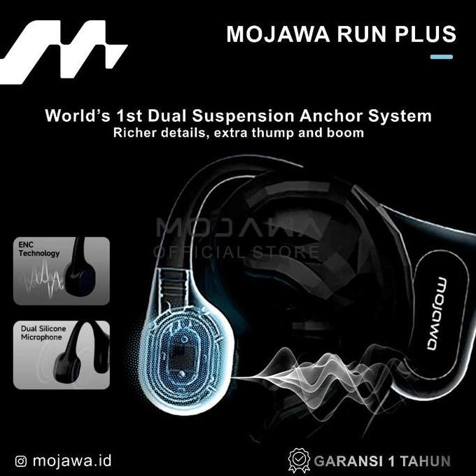 NEW Mojawa Run Plus - IP68 Waterproof Sports Headphones