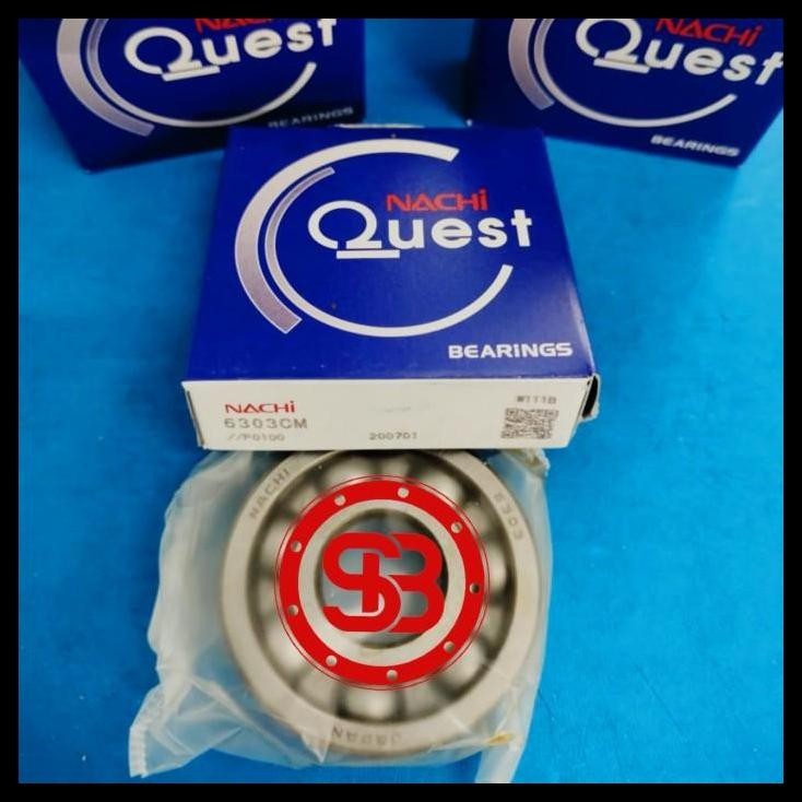 TERBARU BEARING 6303 / 6303 C3 NACHI JAPAN ORIGINAL 