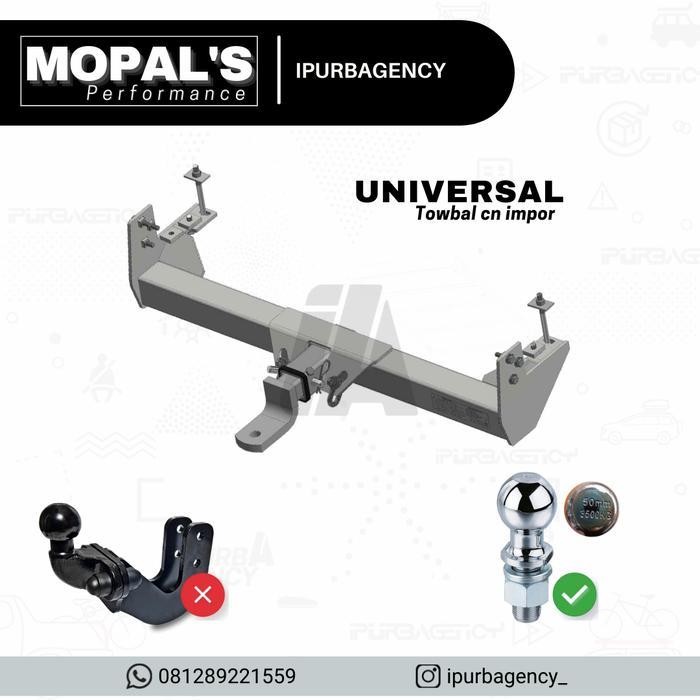 TERBARU Towbar Towing bar for Thule Bike Rack Sepeda Mobil