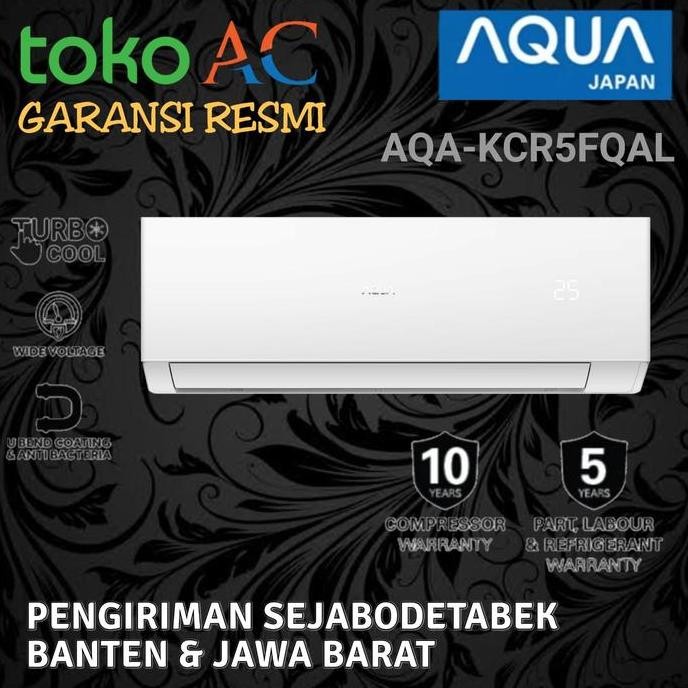 NEW AC AQUA SPLIT 1/2 PK PROMO TERMURAH  / AC AQUA SANYO 0.5 PK