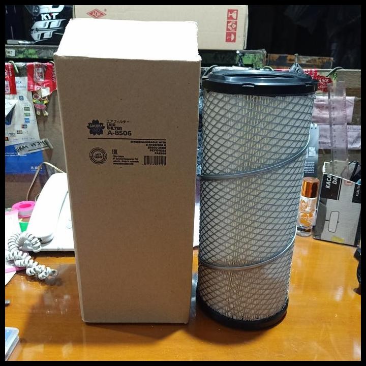 BEST DEAL SAKURA AIR FILTER UDARA A-8506 BOBCAT LOADER 825-863, SUNWARD SWE80E9, SANY SY60 EXCAVATOR