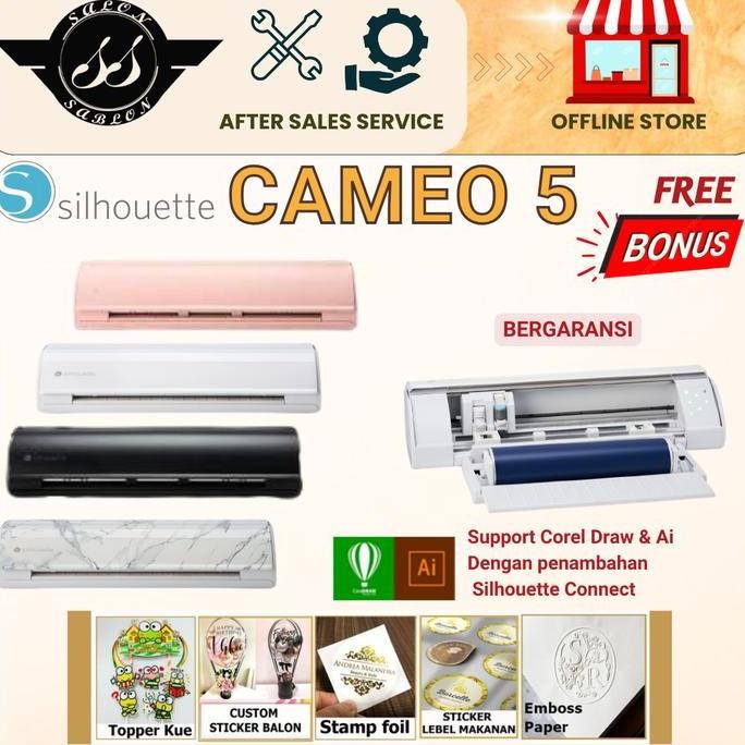 

TERLARIS - Mesin Cutting Sticker Silhouette Cameo 5