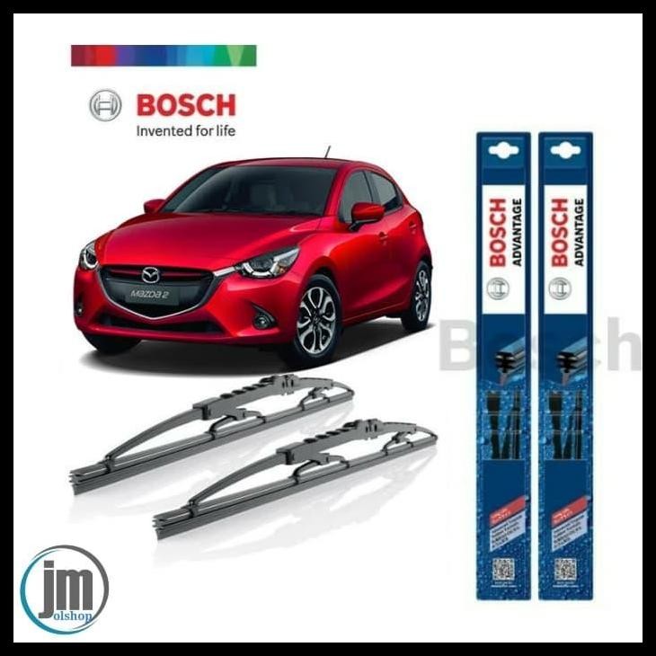 DISKON WIPER MOBIL TOYOTA AGYA ORIGINAL BOSCH ADVANTAGE SET