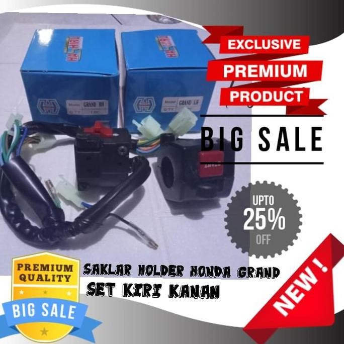 Saklar Holder Set Kiri Kanan Honda Astrea Grand Kw Kwalitas Original