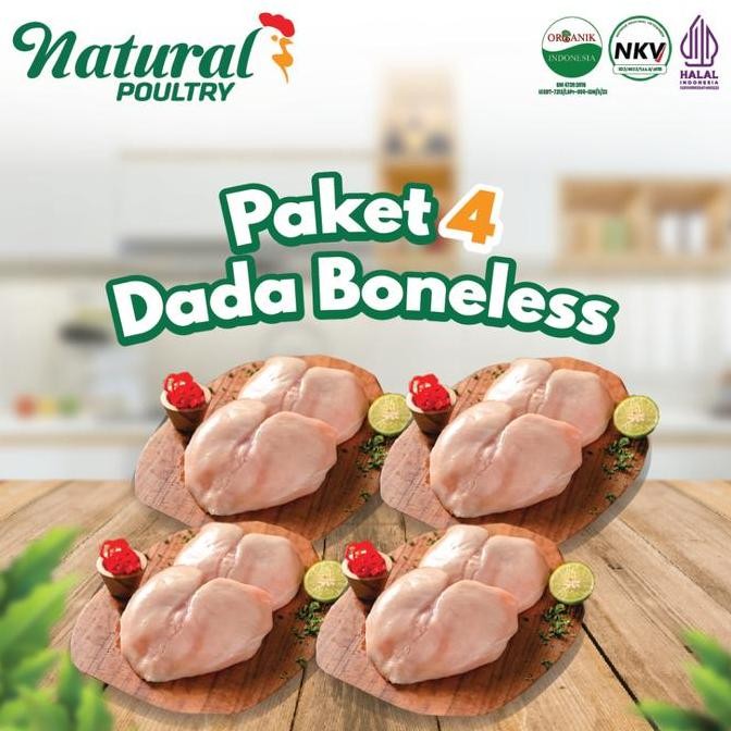 

Dada Boneless Natural Poultry (500 Gram) Paket 4 Dada Boneless
