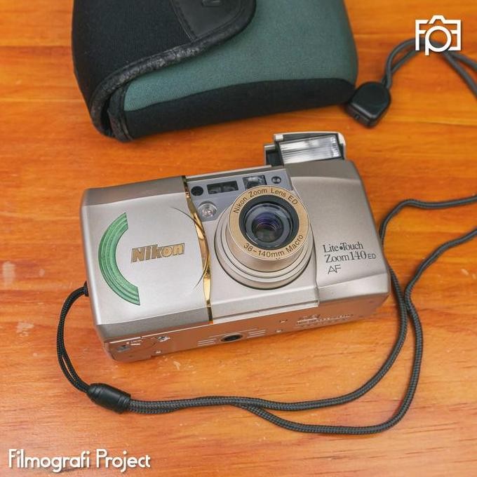 TERBARU Nikon Lite Touch Zoom 140 - Kamera Pocket Point & Shoot Analog 35mm