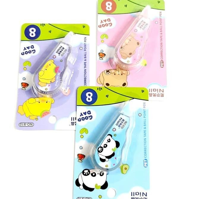 

Up Harga Grosir ( 24 Pcs) Correction Tape No-910/ No 0862 8M X 5Mm