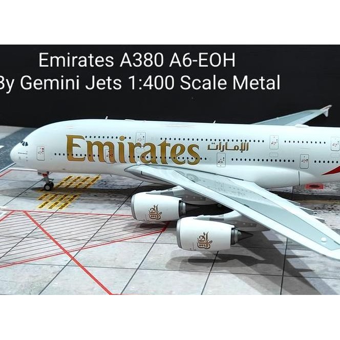 Emirates A380 A6-Eoh By Gemini Jets 1:200 Scale