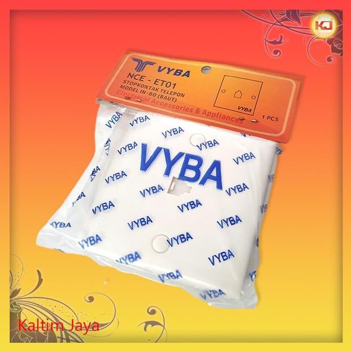 ><><><] Stop Kontak Telepon NCE-ET01 VYBA Inbow RJ11 Outlet