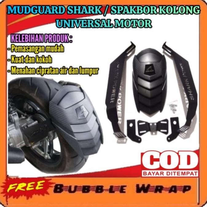 Mudguard Spakbor Kolong Variasi Universal Unruk Motor Bebek Atau Sport
