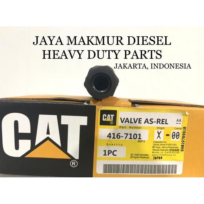 Valve As Rail Relief Common Rail CAT 320D 416-7101 Ht quality