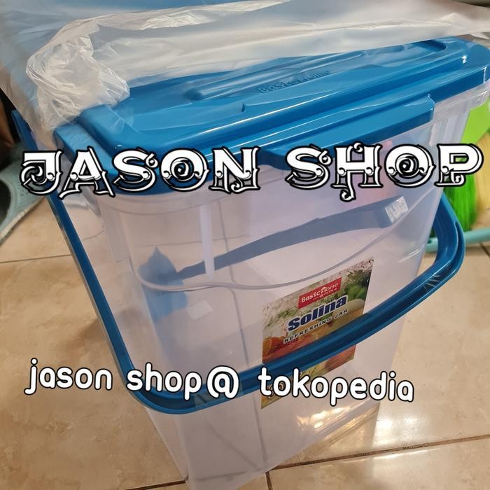 HOT SALE Tempat es buah, tempat jus lion star 35 liter/Tempat es buah segi 35 L