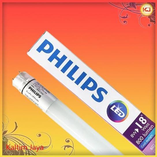 ~@~@~@~@] Lampu TL LED Philips T8 Ecofit LEDtube 8W / 765 Neon 8 watt 8-18W