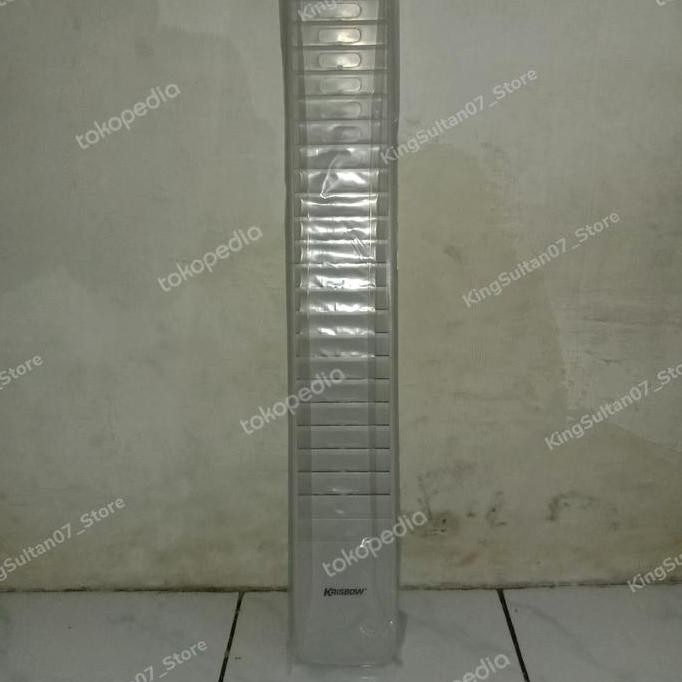 

Terlaris Krisbow Tempat Kartu Absensi / Rak Kartu 25 Slot - Abu - Abu