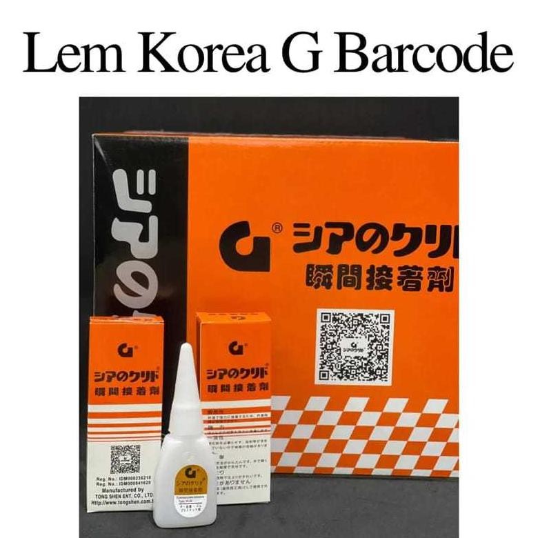 

Terlaris Lem Korea G Barcode // Lem Korea G Cuci Gudang