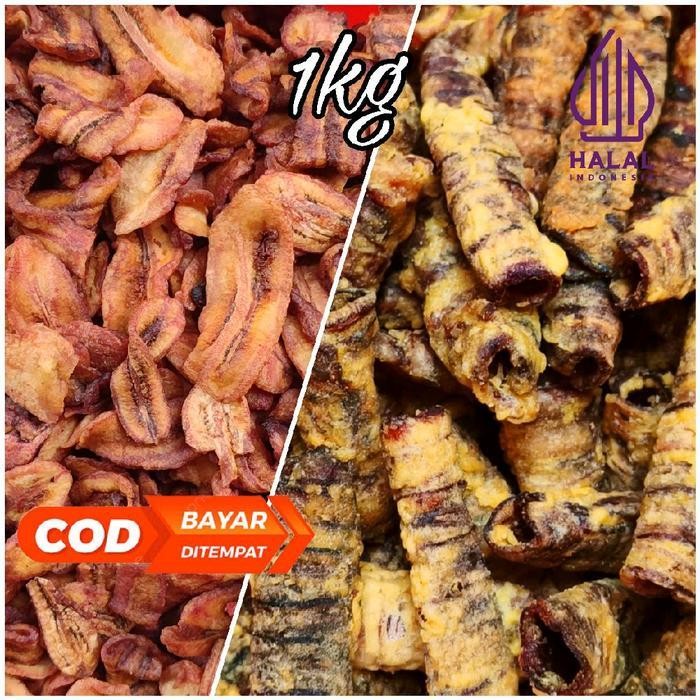 

1Kg - Sale Pisang Gulung / Sale Pisang Kering | Manis Pisang Raja Siyem