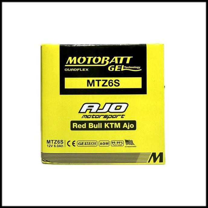 Aki Motor Motobatt Mtz6S