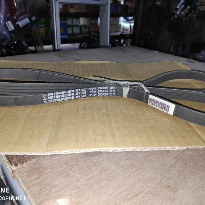 MITSUBOSHI FAN BELT 4PK1705 EPDM TALI KIPAS FANBELT 4PK 1705 SIRION