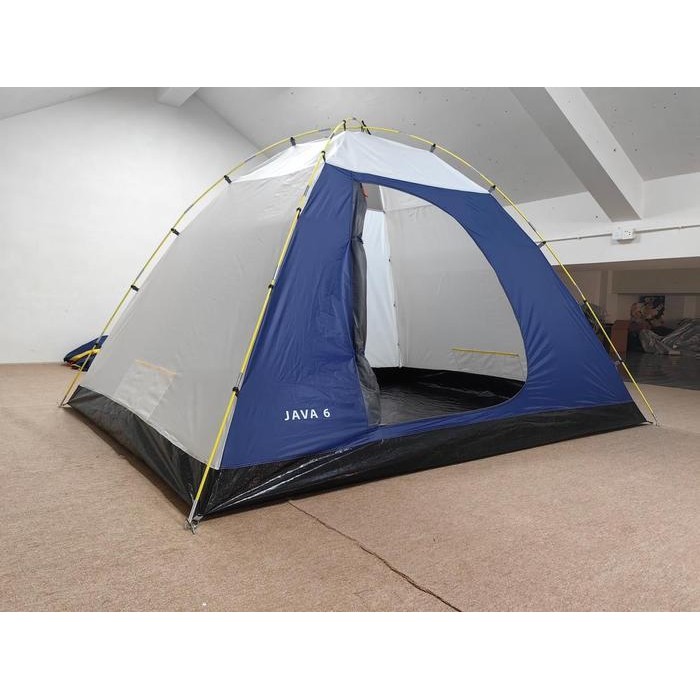 Java 6 Tenda Camping Kapasitas 6-7 Orang Double Layer