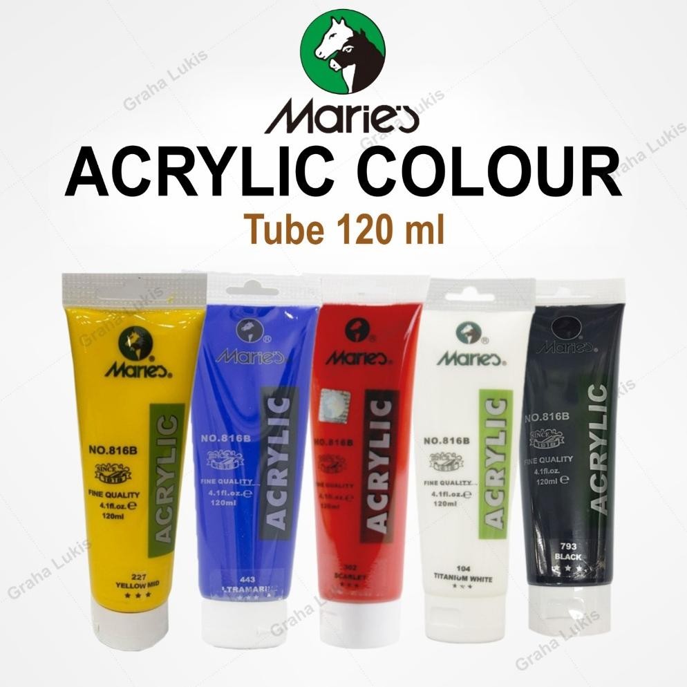 

MARIES ACRYLIC 120 ML - CAT AKRILIK MARIES 120ML