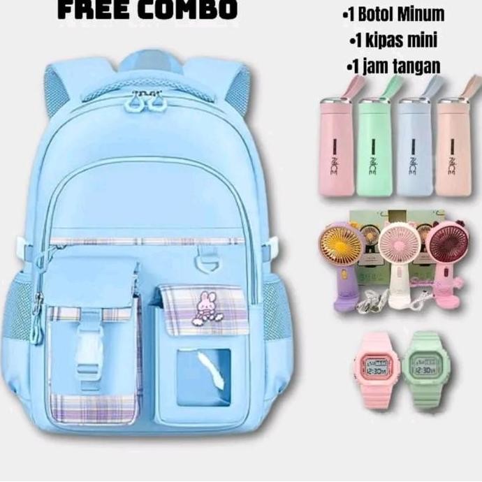 

Diskon Berbonus Tas Sekolah Anak Perempuan Sd Smp Murah Terbaru Tas Anak Cewek Banyak Ruang