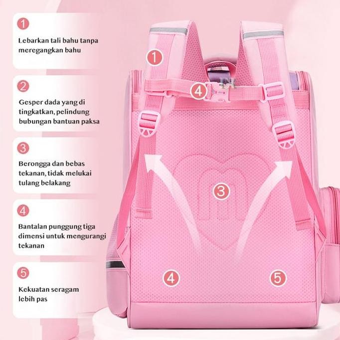 

Spesial Tas Sekolah S-019 S-020 S-021 S-022 Tas Anti Air Untuk Anak Perempuan Motif Kuda Poni Unicorn Putri Duyung Ariel Sanrio Kuromi My Melody Dengan Gesper Tali Bahu Lol Ransel School Bag Tk - Sd Tas Sekolah Dasar Taman Kanak-Kanak Cewek Import